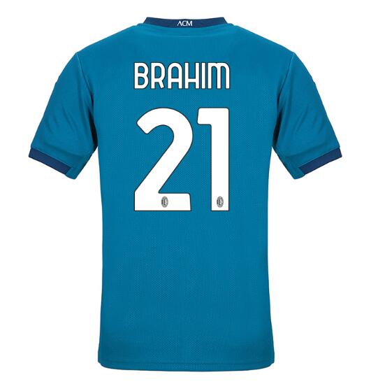 AC Milan Football Kit Third Soccer Jersey BRAHIM #21 2020/21